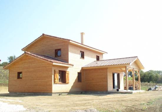 maison bois près d'Agen (47)
