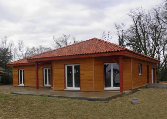 Maison ossature bois dans les Pyrénées Atlantiques (64)