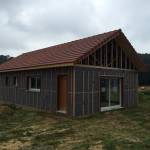 construction bois dans les Pyrénées Atlantiques près de Lembeye 64