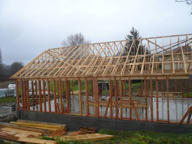 Ossature maison bois COGEBOIS