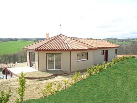 Maison ossature bois près d'Auch