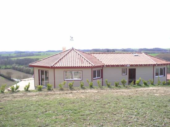 construction bois près d'Auch dans le Gers