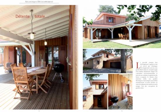 maison en bois Hors d'Eau Hors d'Air près du Bassin d'Arcachon 33