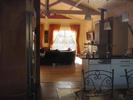 intérieur maison bois, tradition, performance et bien-être