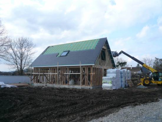 maison bois près de Nay dans les Pyrénées Atlantiques 64