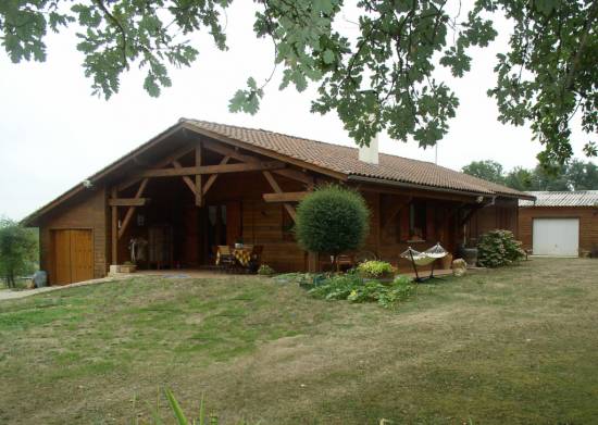 maison ossature bois près d'Eauze dans le Gers 32
