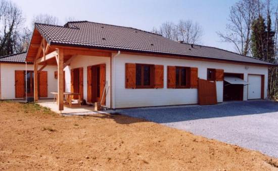 maison bois près de Tarbes
