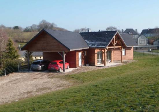 maison bois près de Brive en Corrèze
