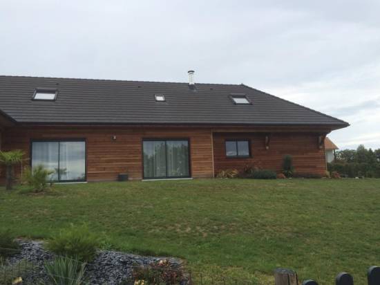 Construction maison en bois dans les Pyrénées atlantiques 64