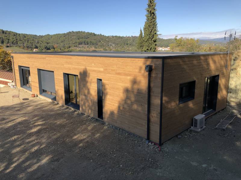 Maison en bois clé en maison ossature en bois 
