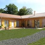 Notre zone d'activité pour ce service Vente de maison contemporaine de plain-pied en bois