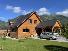 Maison individuelle Pyrénées tuile plate ardoisé